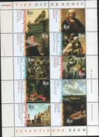 Olanda Pays-Bas Nederland 1999 Foglietto Arte  (Art Kunst )10v   ** MNH - Unused Stamps