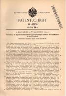 Original Patentschrift - A. Bargeboer In Winschoten , 1902 , Apparat Für Zigarrenmaschine , Cigarre , Tabak !!! - Tools