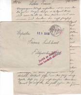 1014o: Ostmark- Feldpost Ober- Markersdorf 30.IV.44 (Burgenlandbeleg) - Lettres & Documents