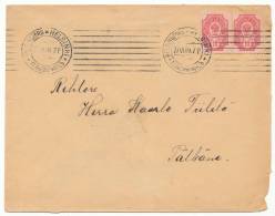 FINLAND SUOMI # 57 II C A VARIETY COVER (1909) - Storia Postale