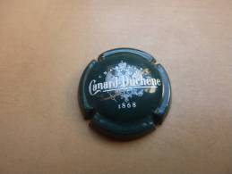 Capsule CHAMPAGNE "Canard-Duchêne 1868" (blanc, Gris Et Doré Sur Fond Vert) - Canard Duchêne