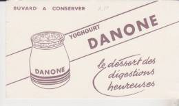 Buvard Yoghourt Danone - Produits Laitiers