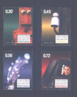 Portugal Ligne Téléphone Lisbonne Porto Telecom Serie + Bloc 2004 **  Phone Line Lisbon Oporto Set + Souvenir Sheet ** - Unused Stamps