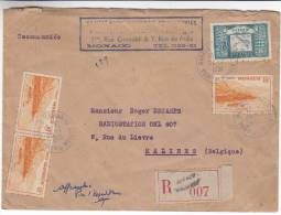 Monaco - Lettre Recommandée De 1951 ° - Cartas & Documentos