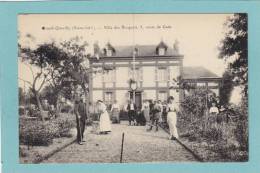 76  -  GRAND-QUEVILLY  -  Villa  Des  Bosquets . 3  Route De Caen  -  TRES BELLE CARTE ANIMEE  - - Le Grand-Quevilly