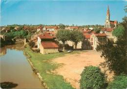 NERAC LA BAISE LE PONT ET L'EGLISE - Nerac