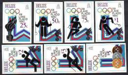 BELIZE -  OLYMPIC GAMES  LAKE PLACID  MEDALS - IMPERF  - **MNH - 1980 - Hiver 1980: Lake Placid