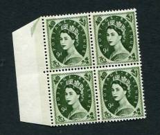 Wilding 9d 2mm VIOLET Bands - Unused Stamps