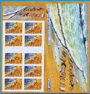 Carnet BC29 Adhésif, Bonne Vacances 2001 Valeur Faciale 4,60 Euros - Unused Stamps