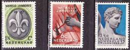 Padvinderij 1937 Wereld Jamboree Scouts Ongestempelde Serie NVPH 293 ? 295 - Unused Stamps