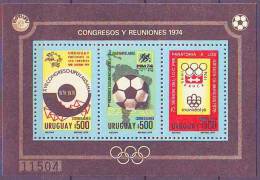 URUGUAY - EVENTS FOOTBALL OLYMPIADE UPU, FUSSBALL  - 1974 - 1974 – Westdeutschland