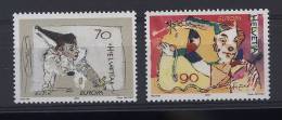 Suisse ** 1719/1720   -   Europa 2002  - - Unused Stamps