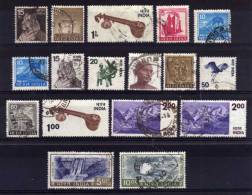 India - 1974/79 - Definitives (Part Set) - Used - Gebraucht