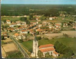 40....LANDES....ST JULIEN EN BORN..... VUE D AVION.........CPS M........ECRIT E .. .. . . ‹(•¿• )› - Other & Unclassified