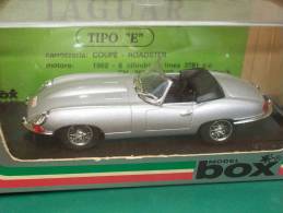 BOX - 8460 - JAGUAR E SPYDER Scala 1/43 - Box