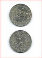 Queen Elizabeth II Silver Jubilee Crown Coin - 1977 - In Barclays Sleeve - Royal/Of Nobility