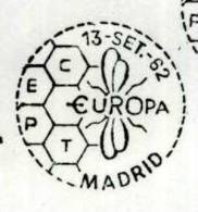 ABEILLE / BIENE / BEE / OBLITERATION TEMPORAIRE  ESPAGNE / EUROPA - Abeilles