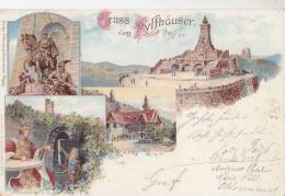 Gruss Vom Kyffhäuser, LITHOGRAPHIE, 1900 - Kyffhäuser