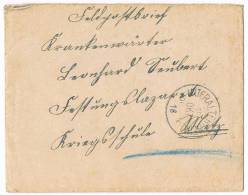 Bayern Feldpost Unteraltertheim - Metz 1918, Seltener Stempel (bei Helbig + Holzmayr Unbekannt) B. Würzburg Unterfranken - Feldpost (franchigia Postale)