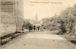 CPA - 01 - VILLARS-les-DOMBES - Rue De La Gare - 203 - Villars-les-Dombes