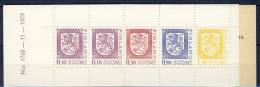 #A1575. Finland 1979. Complete Booklet. Michel MH 12 I. MNH(**) - Libretti