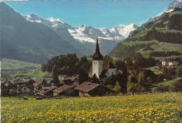 FRUTIGEN MIT KIRCHE IM MAI - Frutigen