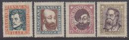 ## Ungarn 1919 Mi. 262-65 Y Sozialrevolutionäre Liegende Wz. Almost Complete Set MH* - Ungebraucht