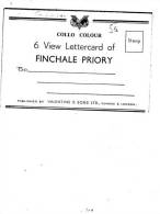 Finchale Priory - 6 Viuw Lettercard Of Finchale - By Valentine & Son Ltd - Other & Unclassified