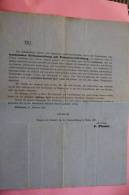 élections  Lettre TIT.! Furstenau 27 Février 1867 Manuskript Rechnung Manuscrit   Dokumente électoral Suisse Schweiz - Svizzera