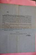 élections  Lettre TIT.! Furstenau 27 Février 1867 Manuskript Rechnung Manuscrit   Dokumente électoral Suisse Schweiz - Switzerland