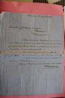 Lettre Lausanne 1861 Manuskript Rechnung Manuscrit Dokumente Commerciale Suisse Schweiz - Schweiz