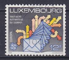 Luxembourg 1988 Mi. 1199     12 Fr Europa CEPT Transport- Und Kommunikationsmittel - Gebruikt