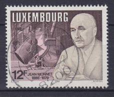 Luxembourg 1988 Mi. 1207     12 Fr Jean Monnet , Politiker - Used Stamps