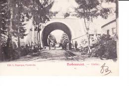 CPA 1903   :  Herbeumont : Le Viaduc , Cpa Animée - Herbeumont