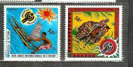 WALLIS ET FUTUNA  N° 232 Et 233 ** ANNEE De L´ENFANT - Unused Stamps