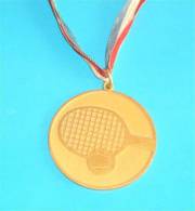 TENNIS MEDAL ( Croatian Old Official Tennis Medal From 1977.  ) * Sport Medaille Tenis - Abbigliamento, Souvenirs & Varie