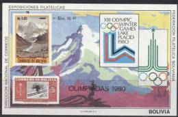 BOLIVIA - OLYMPIC LAKE PLACID + MOSCOW  - **MNH  - 1980 - Hiver 1980: Lake Placid