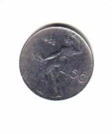 ITALY    50  LIRE   1955 (KM# 95) - 50 Lire