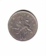 GREAT BRITAIN    10  PENCE   1992 (KM# 938b) - 10 Pence & 10 New Pence