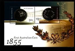 AUSTRALIA - 2005  FIRST AUSTRALIAN COIN  MS  MINT NH - Blocs - Feuillets