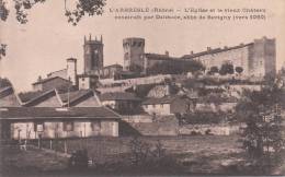 L´ARBRESLE  -  L'Eglise Et Le Vieux Château Construit Par Dalmace, Abbé De Savigny (vers 1060) - L'Arbresle