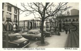 PORTUGAL - AÇORES - SÃO MIGUEL - PONTA DELGADA - IGREJA DO COLEGIO DO ANTIGO CONVENTO DOS JESUITAS - 1940 REAL PHOTO PC - Açores