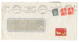 Norge 1958, Cover W./ Postmark Oslo - Dienstmarken