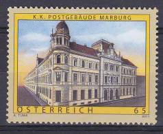 ## Austria 2011 Mi. ????    65 C K. K. Postgebäude Marburg MNH** - Nuevos