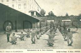 PORTUGAL - LOURIÇAL DO CAMPO - REFORMATORIO DE S. FIEL-GINASTICA -  1915 PC. - Castelo Branco