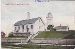 CPSM 9X14   De MANITOWOC , WIS -   LIGHT HOUSE - Other & Unclassified