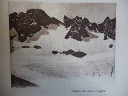 Les Dolomites , Dolomiti , Glacier Du Mont Froppa , Héliogravure Sépia Marron De 1926 - Historical Documents