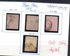 Armoiries  Wappen   13 – 16 – 17  Ø, Cote 126 €, - Used Stamps