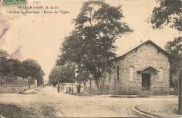 BEAUCHAMP AVENUE DE PIERRELAYE ENTREE DE L'EGLISE - Beauchamp