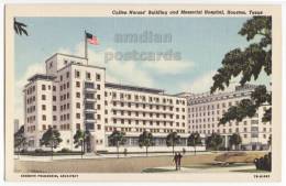 HOUSTON TX ~ CULLEN NURSES BUILDING ~ MEMORIAL HOSPITAL ~c1950s Vintage Postcard  [c4810] - Houston